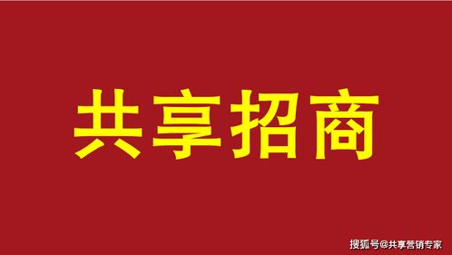共享招商 赋能未来的“招商之王”与最佳解决方案
